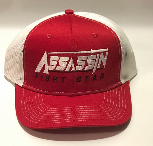 Blood Red Fitted Cap